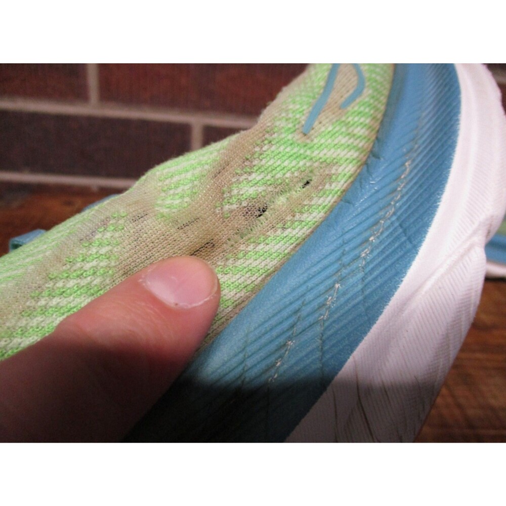 Hoka One One Mens Clifton 9 Green 1127895 ZLGL Shoes Running Sneakers 9.5 D - Picture 16 of 16